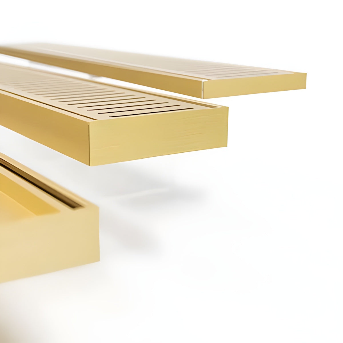 Custom Size Linear Shower Drains, Lauxes Grates NeXT Generation, Custom Size