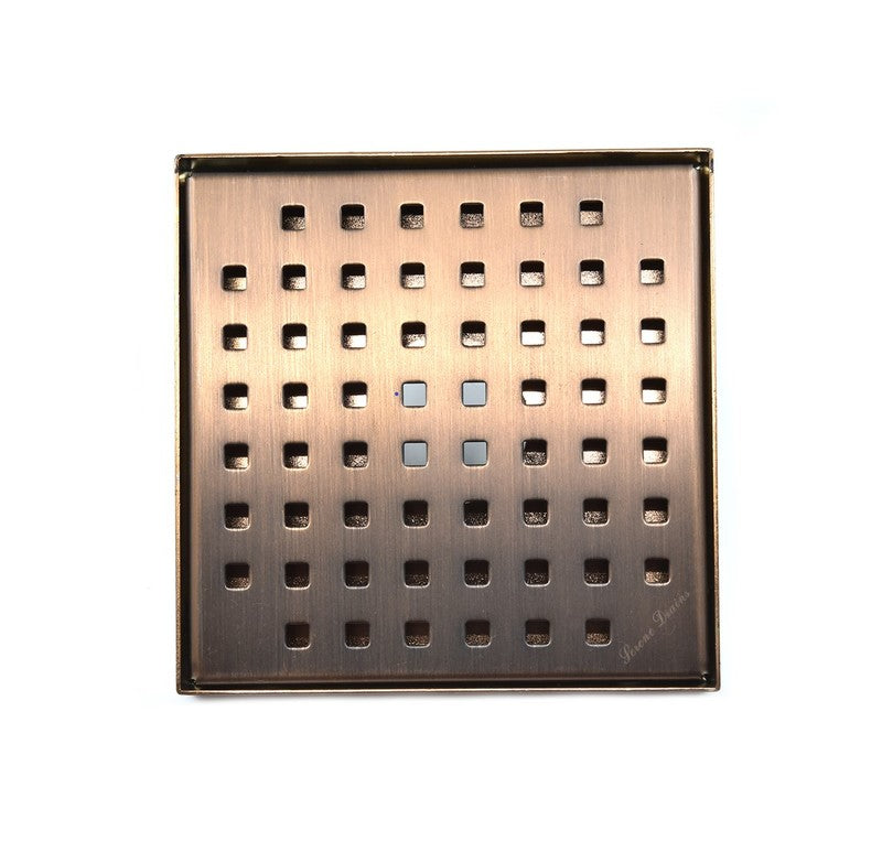 6 Inch Square Shower Drains Traditional Square Design by SereneDrains