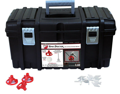 Spin Doctor PRO Tile Leveling System Kit for Shower Tile Installation