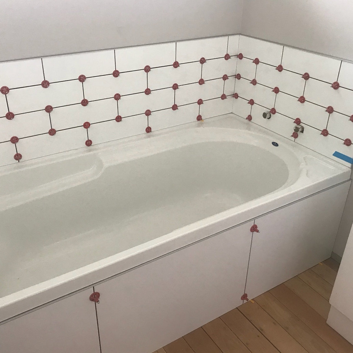 ATR Tile Leveling System Straight Edge Spacers 2mm & 3mm for Shower Tile Installation