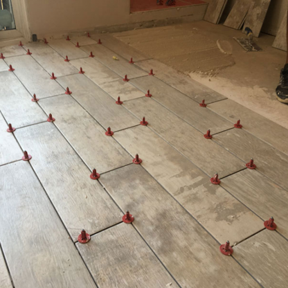Best Tile Leveling System for Shower – 1200-Piece Offset Brick Layout Kit for Large Projects