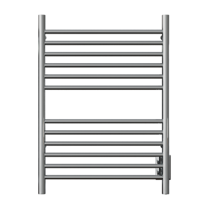 Amba Cape Straight Towel Warmer, 12 Bars, Plug-In or Hardwired, W 23" H 31.5"