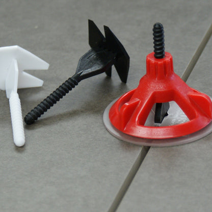 Spin Doctor Tile Leveling System 250 KIT with Anti-Fatigue Tool – Perfect for Shower & Bath Tile Installation