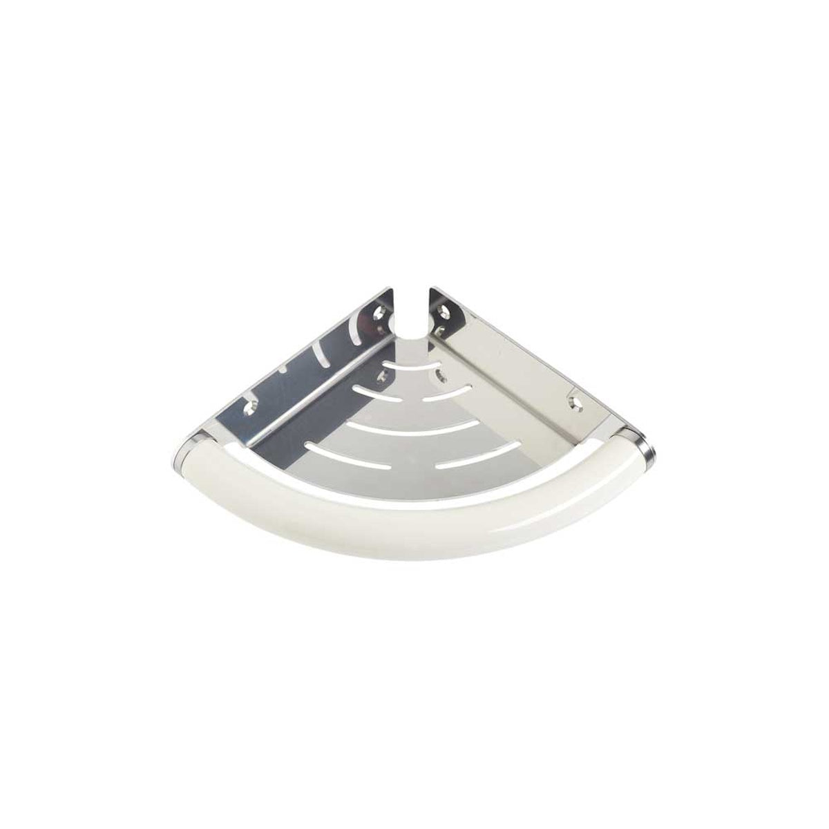 Assist Grab Bar with Stainless Steel Corner Shelf 9 Inch, Ponte Giulio