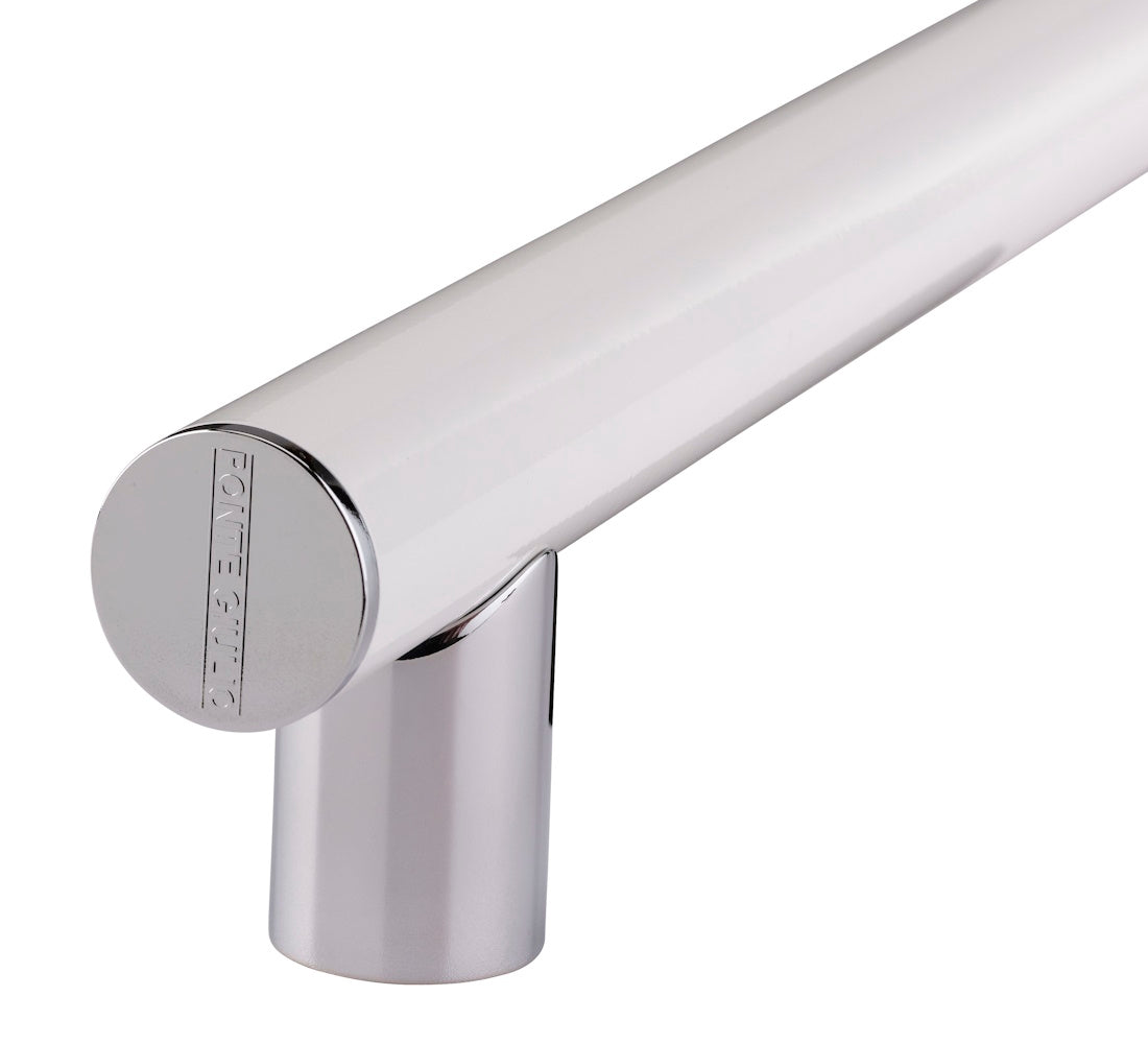 12 Inch Straight Grab Bars for Shower, Ponte Giulio Prestigio Plus Straight Grab Bars