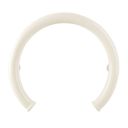 Ivory Curved Grab Bars, Ponte Giulio Maxima Round Grab Bars