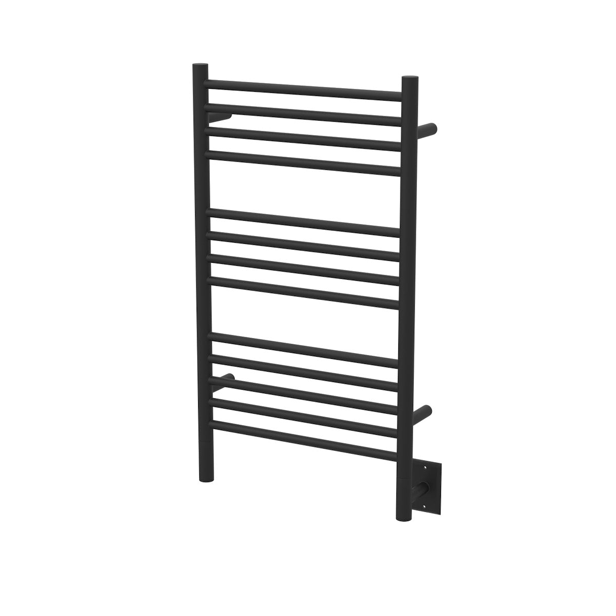 Amba Jeeves C Straight Towel Warmer for Bathrooms, Hardwired, 13 Bars, W 21" H 36"