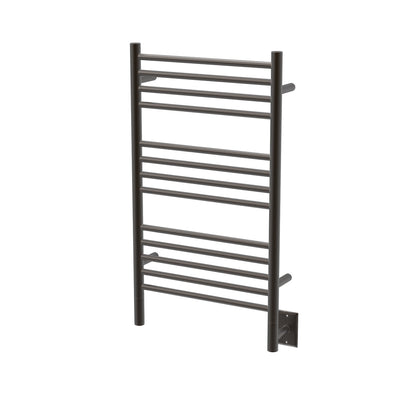 Amba Jeeves C Straight Towel Warmer for Bathrooms, Hardwired, 13 Bars, W 21" H 36"