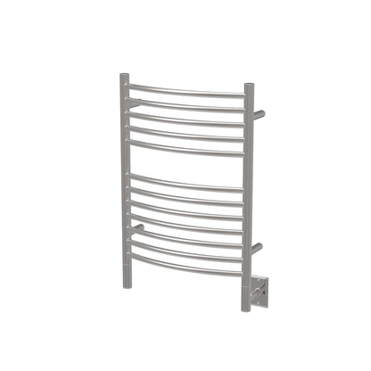 Amba Jeeves E Curved Towel Warmer, Hardwired, 12 Bars, W 21" H 31"