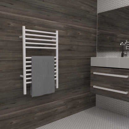 Amba Jeeves E Straight Towel Warmer Rack, Hardwired, 12 Bars, W 21" H 31"