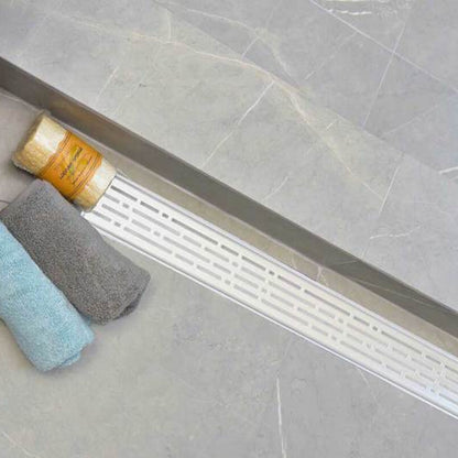 Vertical-to-Horizontal Linear Shower Drain Kit – ABS Side Discharge Adapter | SereneDrains