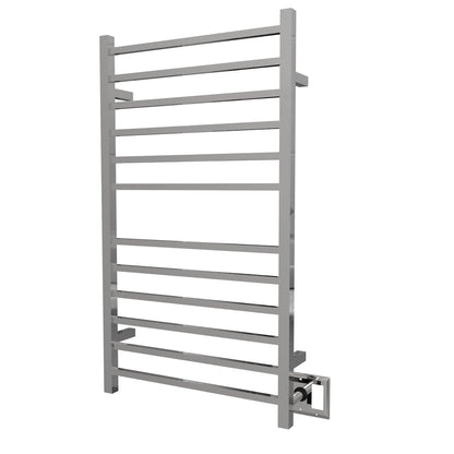 Amba Radiant Wall Mounted Towel Warmer, 12 Square Bars Towel Warmer