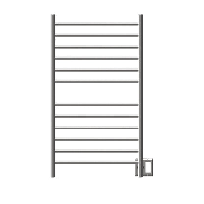 Amba Radiant Wall mounted Towel Warmer, Large Straight 12 Bar Towel Warmer
