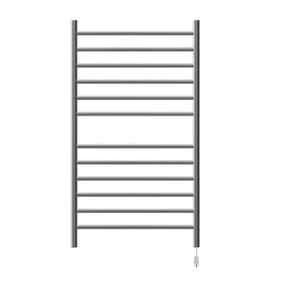 Amba Radiant Wall mounted Towel Warmer, Large Straight 12 Bar Towel Warmer