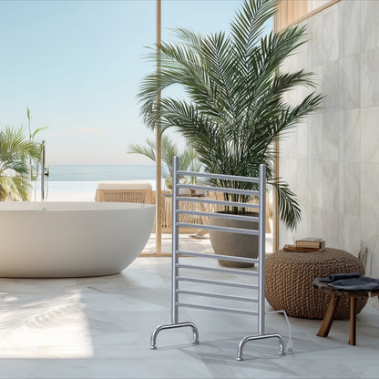 Freestanding Towel Warmer, Amba Solo 24 Inch Freestanding Towel Rack