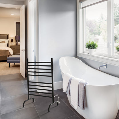 Freestanding Towel Warmer, Amba Solo 24 Inch Freestanding Towel Rack