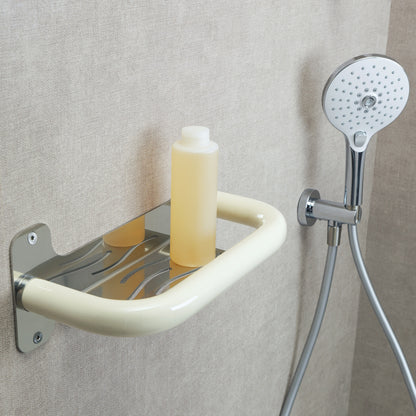 Safety Grab Bar with Storage Shelf for Bath and Shower