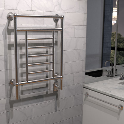 Hardwired Towel Warmer, Amba Traditional Model T-2536, 8 Bars