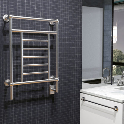Hardwired Towel Warmer, Amba Traditional Model T-2536, 8 Bars
