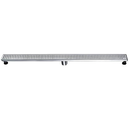 12 Inch Linear Drain with Adjustable Leveling Feet, Dawn USA Brisbane River Series