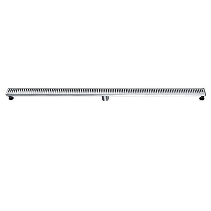 12 Inch Linear Drain with Adjustable Leveling Feet, Dawn USA Brisbane River Series