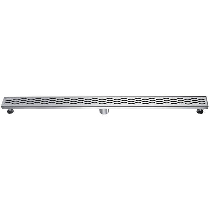 12 Inch Linear Drain with Adjustable Leveling Feet, Dawn USA Heilongjiang Series