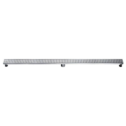 12 Inch Linear Drain with Leveling Feet, Dawn USA Mississippi River Series