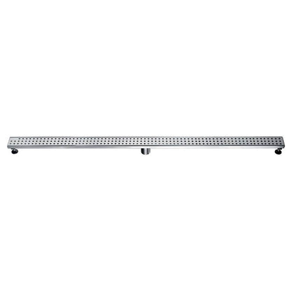 24 Inch Linear Drain with Adjustable Feet, Luxury Polished Finish Drain, Dawn USA LMI240304