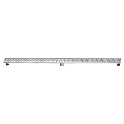 12 Inch Linear Drain with Adjustable Leveling Feet, Dawn USA Rhone River Series