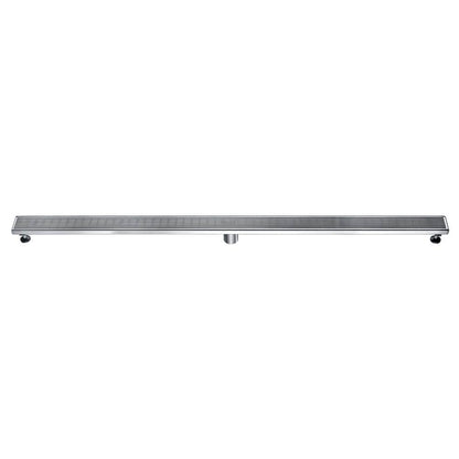 Dawn® 47 Inch Linear Shower Drain, Wheaton River Series, Polished Satin Finish