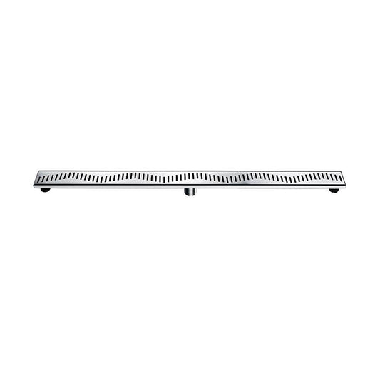 Dawn® 47 Inch Linear Shower Drain, Ganges River Series, Polished Satin Finish