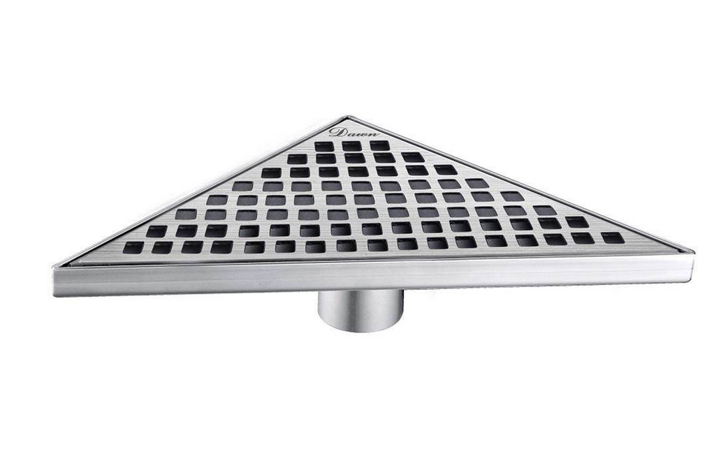 Corner Triangle Drain, Dawn® Brisbane River Series, Triangle Drain with Installation Set