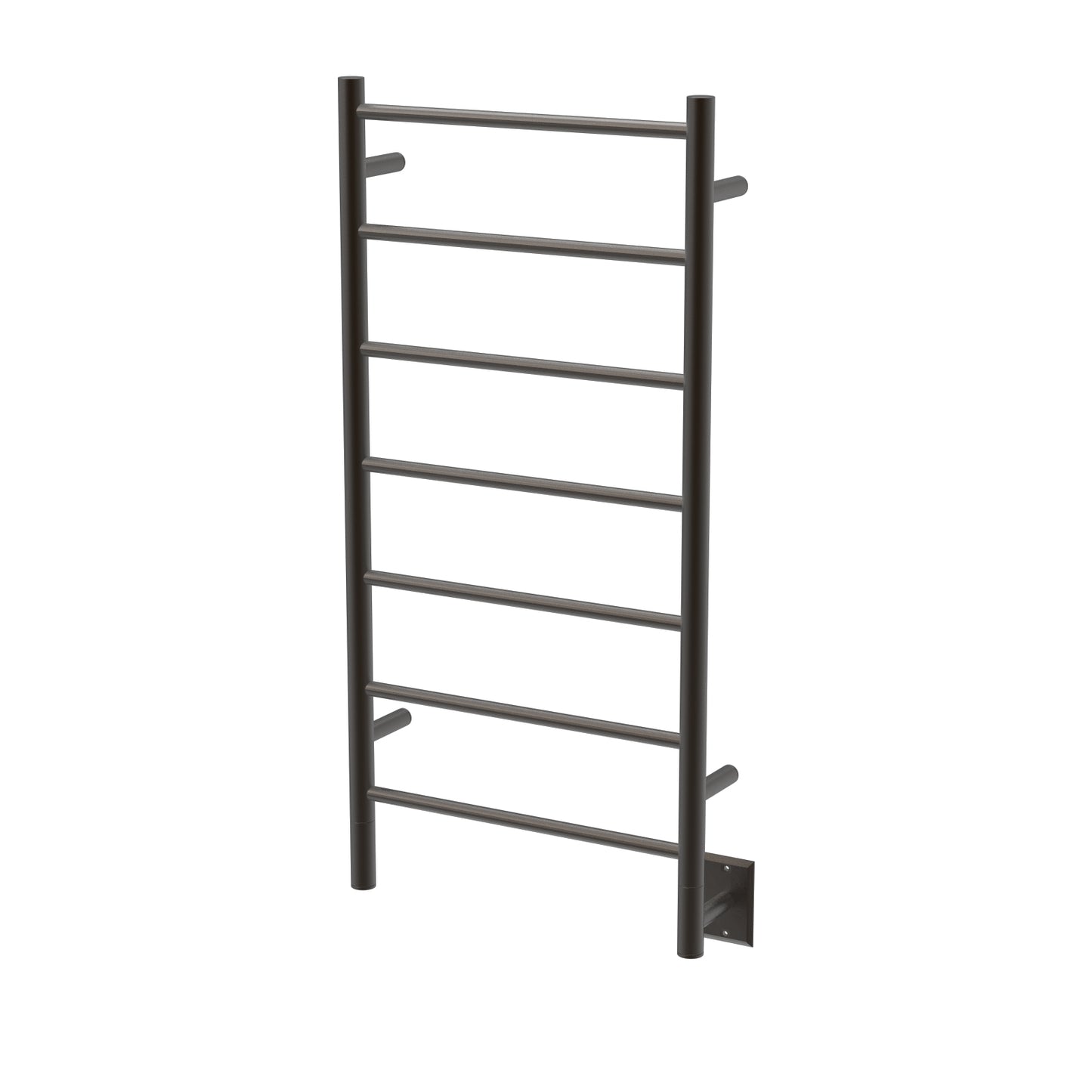 Amba Jeeves F Oil Rubbed Bronze Towel Warmer, Hardwired, 7 Bars, W 21" H 41"