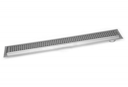 40 Inch Side Outlet Linear Shower Drain by SereneDrains