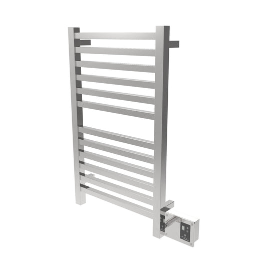 Polished Towel Warmer, Amba Quadro Model Q2033P, 12 Bars Towel Warmer