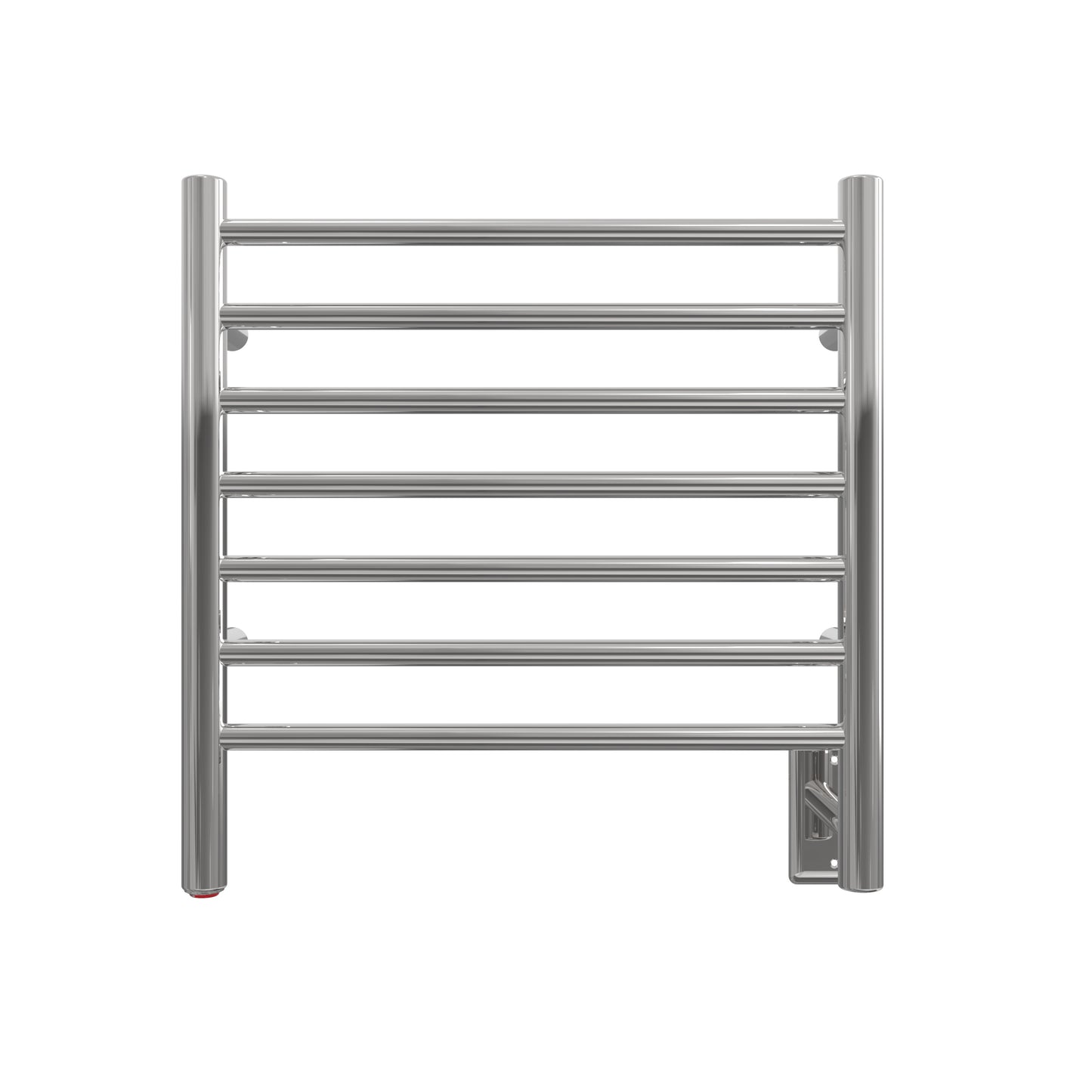 Polished Towel Warmer, Amba Radiant Small 7 Bars Towel Warmer