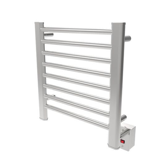 Polished Towel Warmer, Amba Sirio Model S2121, 8 Bars Towel Warmer