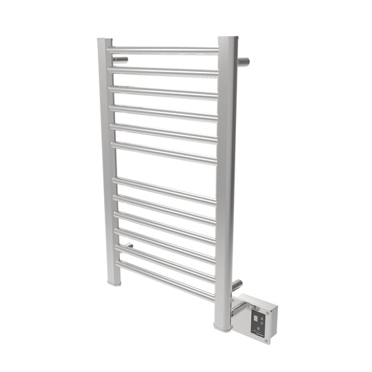 Polished Towel Warmer, Amba Sirio Model S2133, 12 Bars Towel Warmer