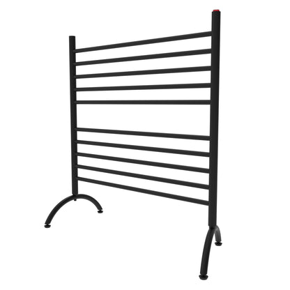 Matte Black Towel Warmer, Amba Solo 33 Inch Freestanding Towel Warmer