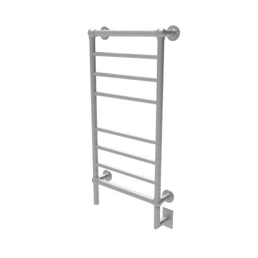 Brushed Towel Warmer, Amba Traditional Model T-2040, 8 Bars Towel Warmer