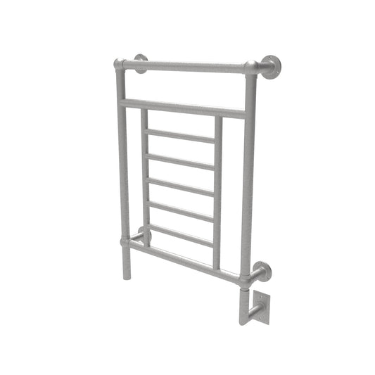 Brushed Towel Warmer, Amba Traditional Model T-2536BN, 8 Bars Towel Warmer