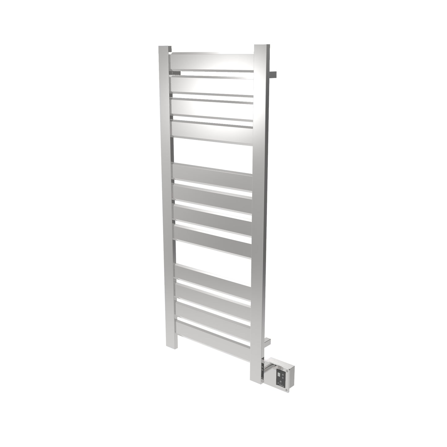 Polished Towel Warmer, Amba Vega Model V2356P, 12 Bars Towel Warmer