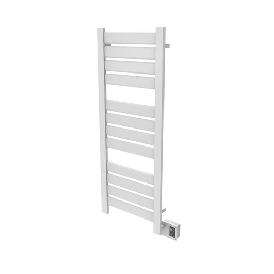 White Towel Warmer, Amba Vega Model V2356W, 12 Bars Towel Warmer