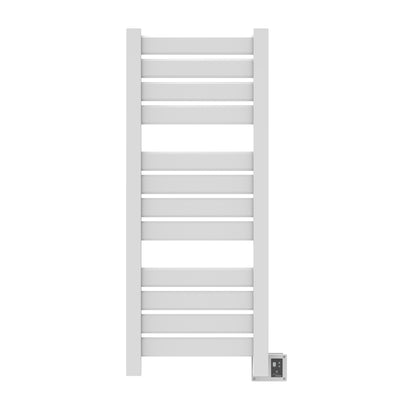 White Towel Warmer, Amba Vega Model V2356W, 12 Bars Towel Warmer